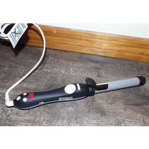 Beachwaver S1 Rotating Curling Iron Womens 1 Inch Silver Excellent Ceramic Wand